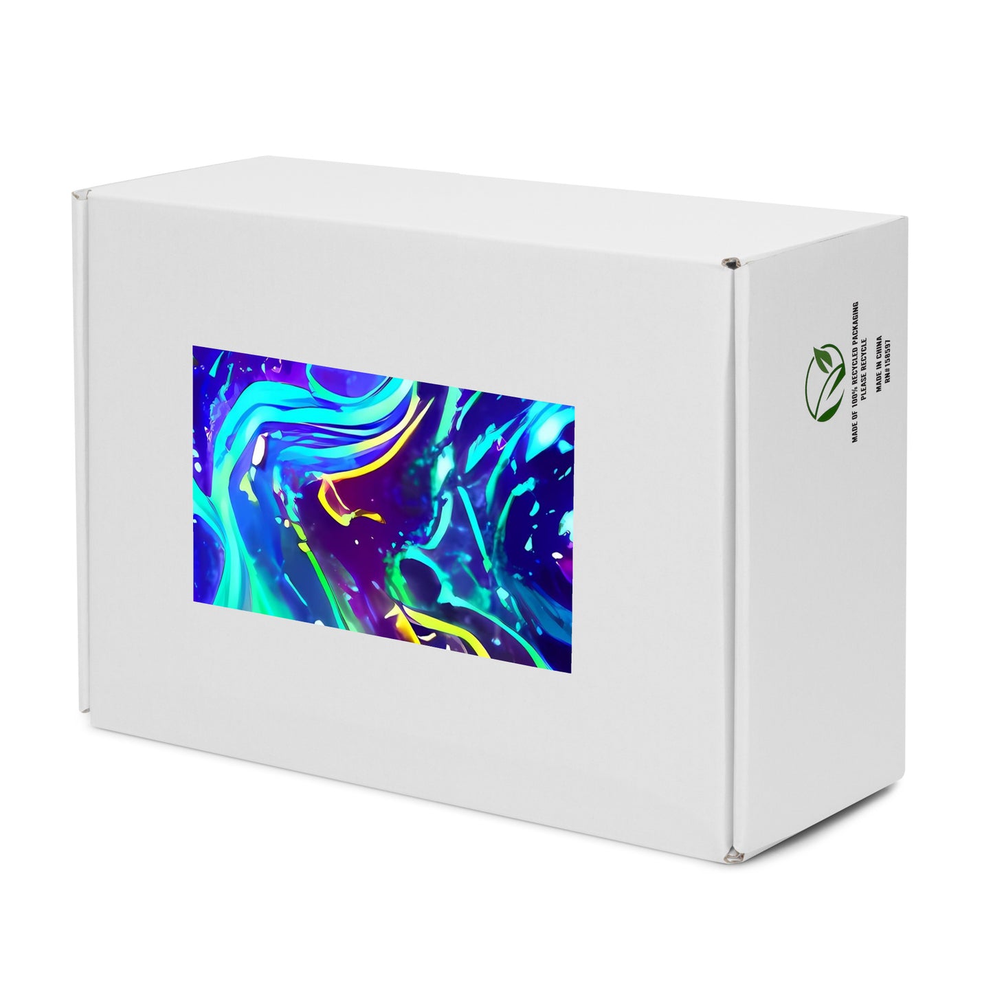 Women's High Top Canvas Shoes - Liquid Light Show