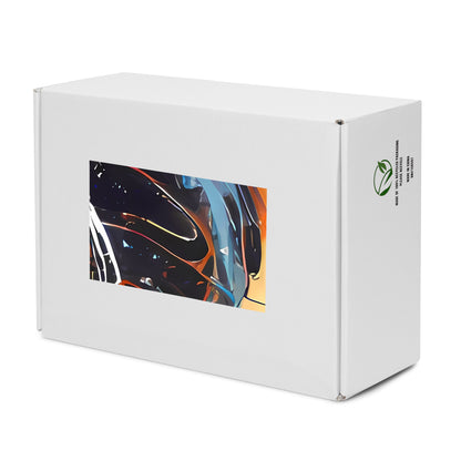 Men's High Top Canvas Shoes - Neo-Splash Labyrinth