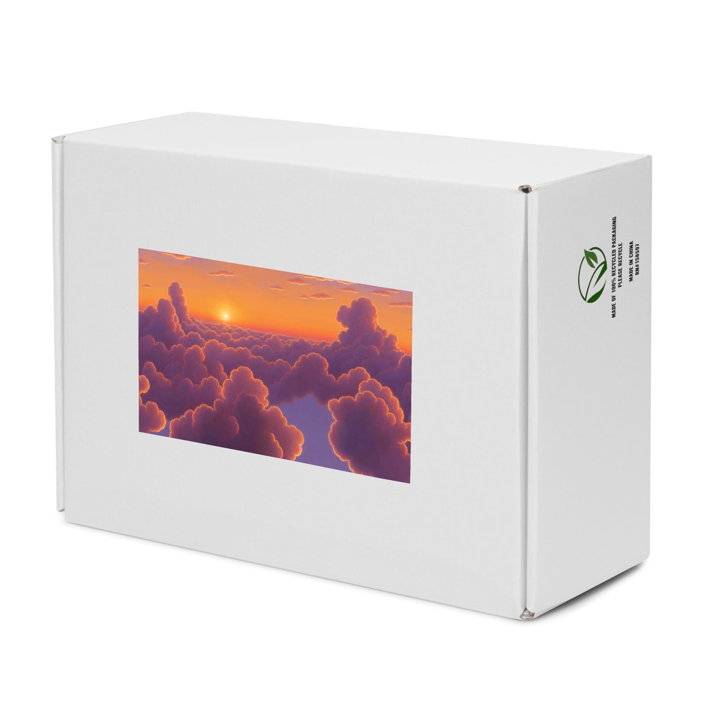 Men's High Top Canvas Shoes - Cotton Candy Dreams