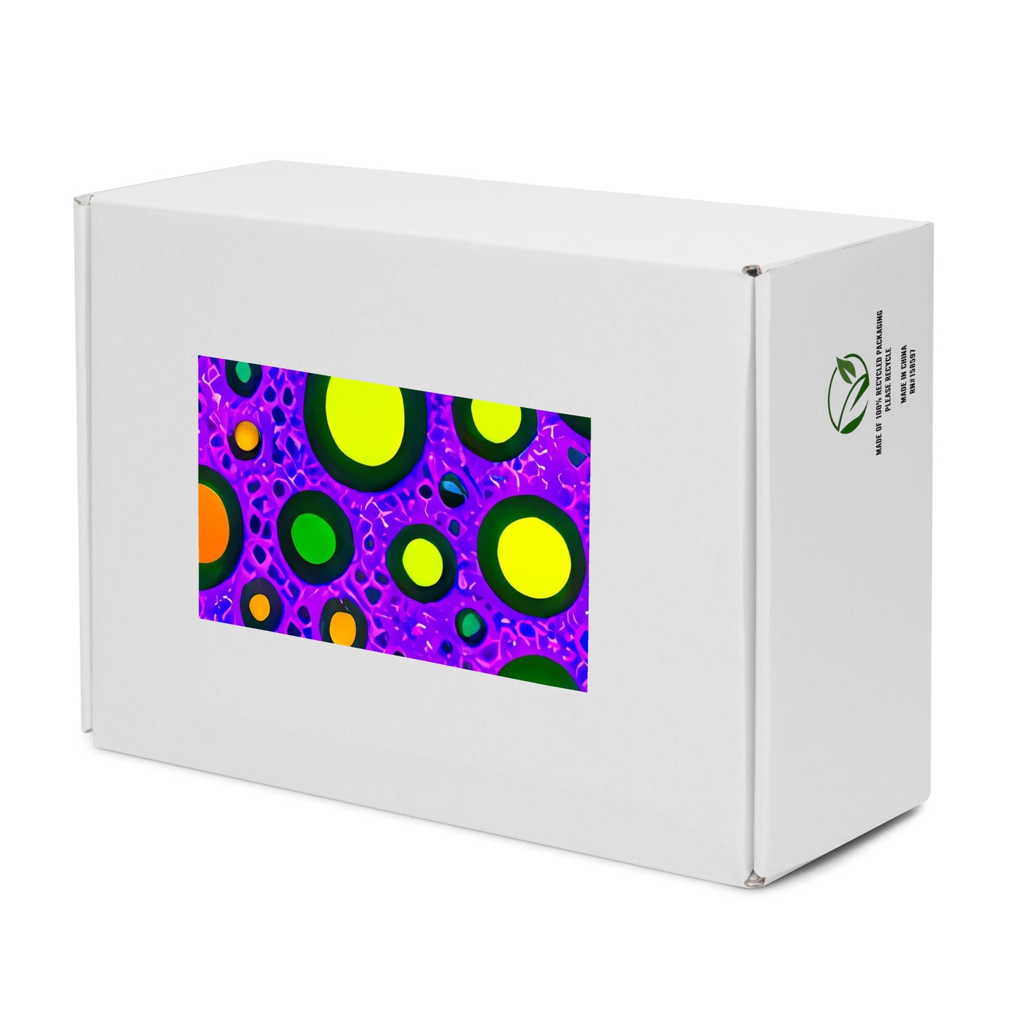 Women's High Top Canvas Shoes - Luminous Bubbles