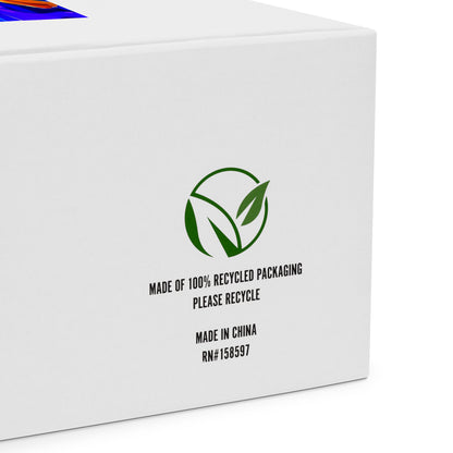 Men's High Top Canvas Shoes - Calraet Swirl