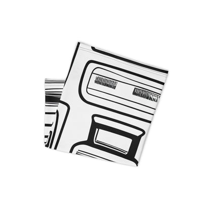 Neck Gaiter - Techno Echo