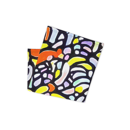 Neck Gaiter - Cubist Carousel