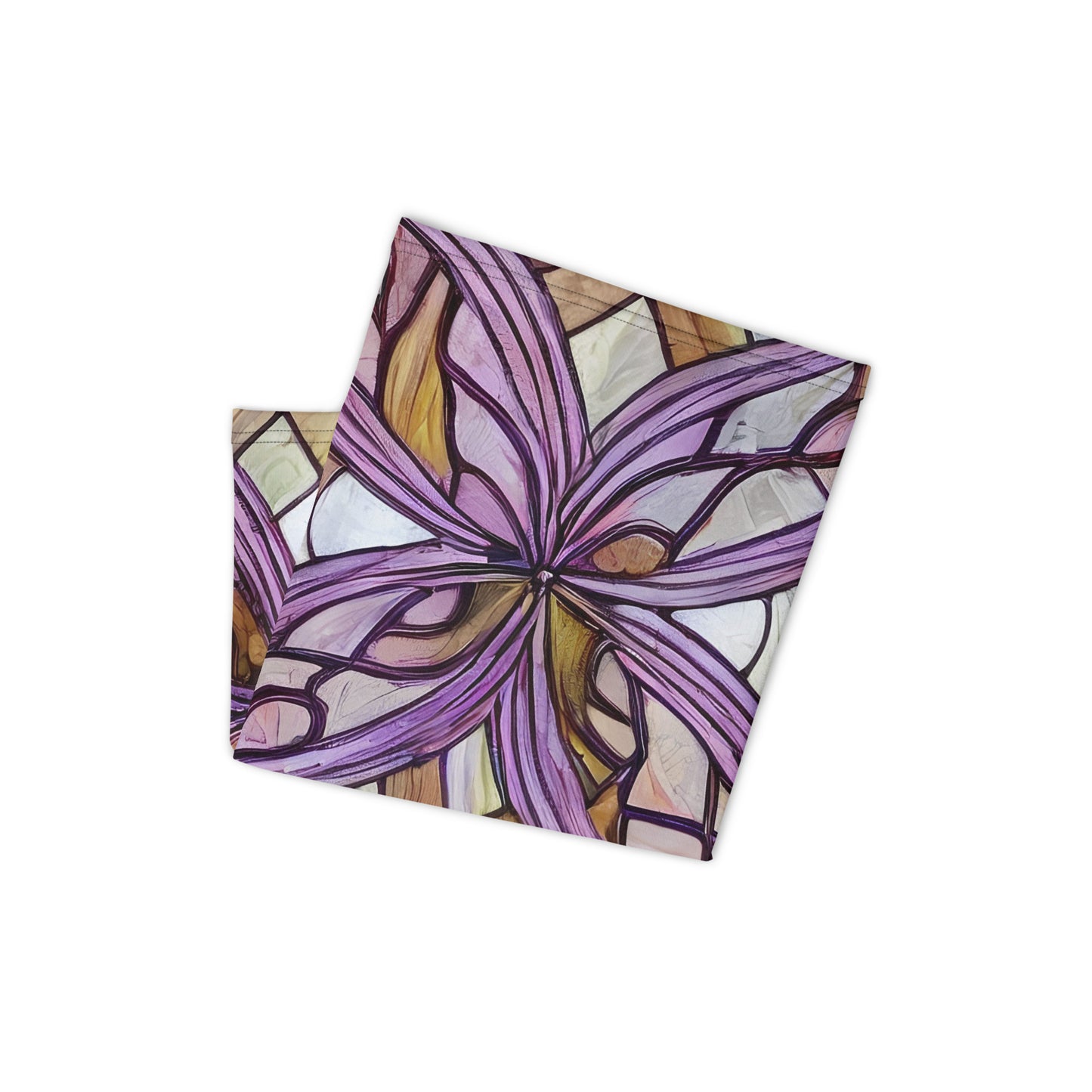 Neck Gaiter - Stained Glass Whirl