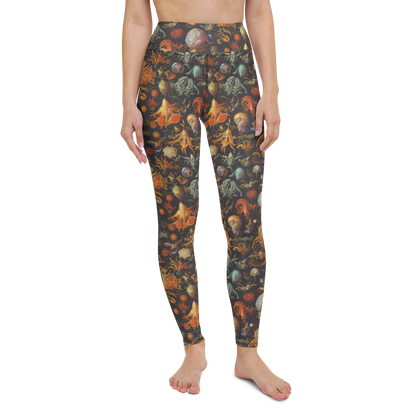 Yoga Leggings - Florescent Void