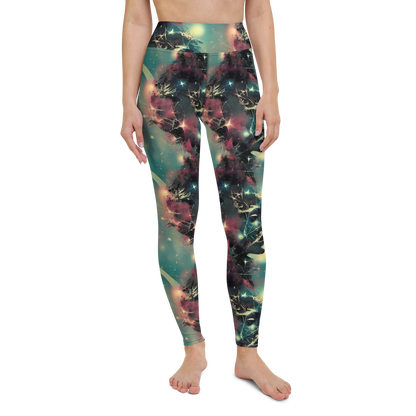 Yoga Leggings - Galactic Serpent