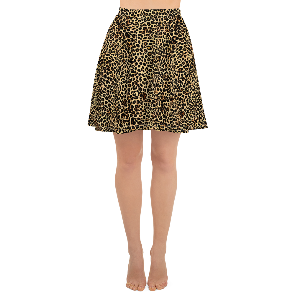 Skater Skirt - Cheetah Mosaic