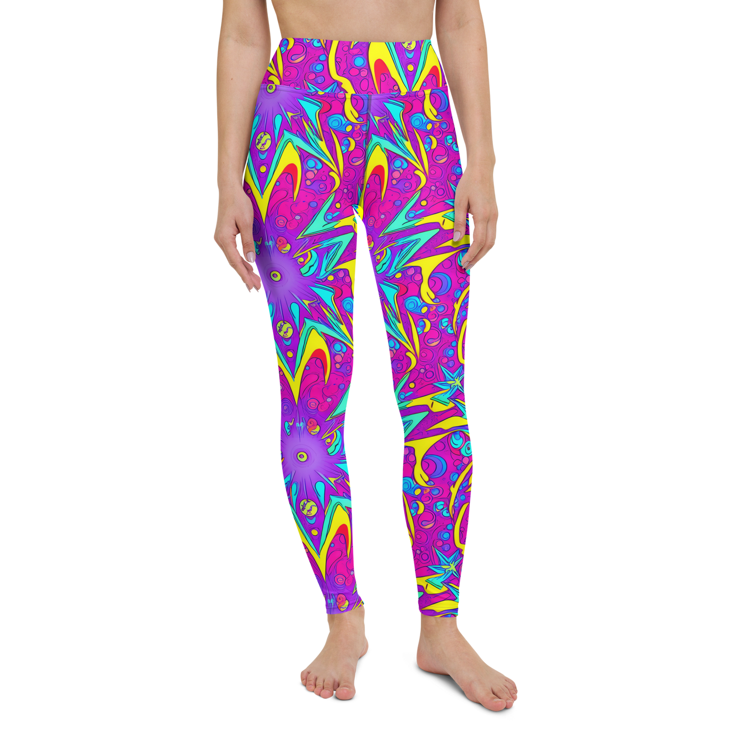 Yoga Leggings - Nebula Radiance