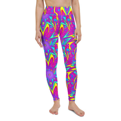 Yoga Leggings - Nebula Radiance