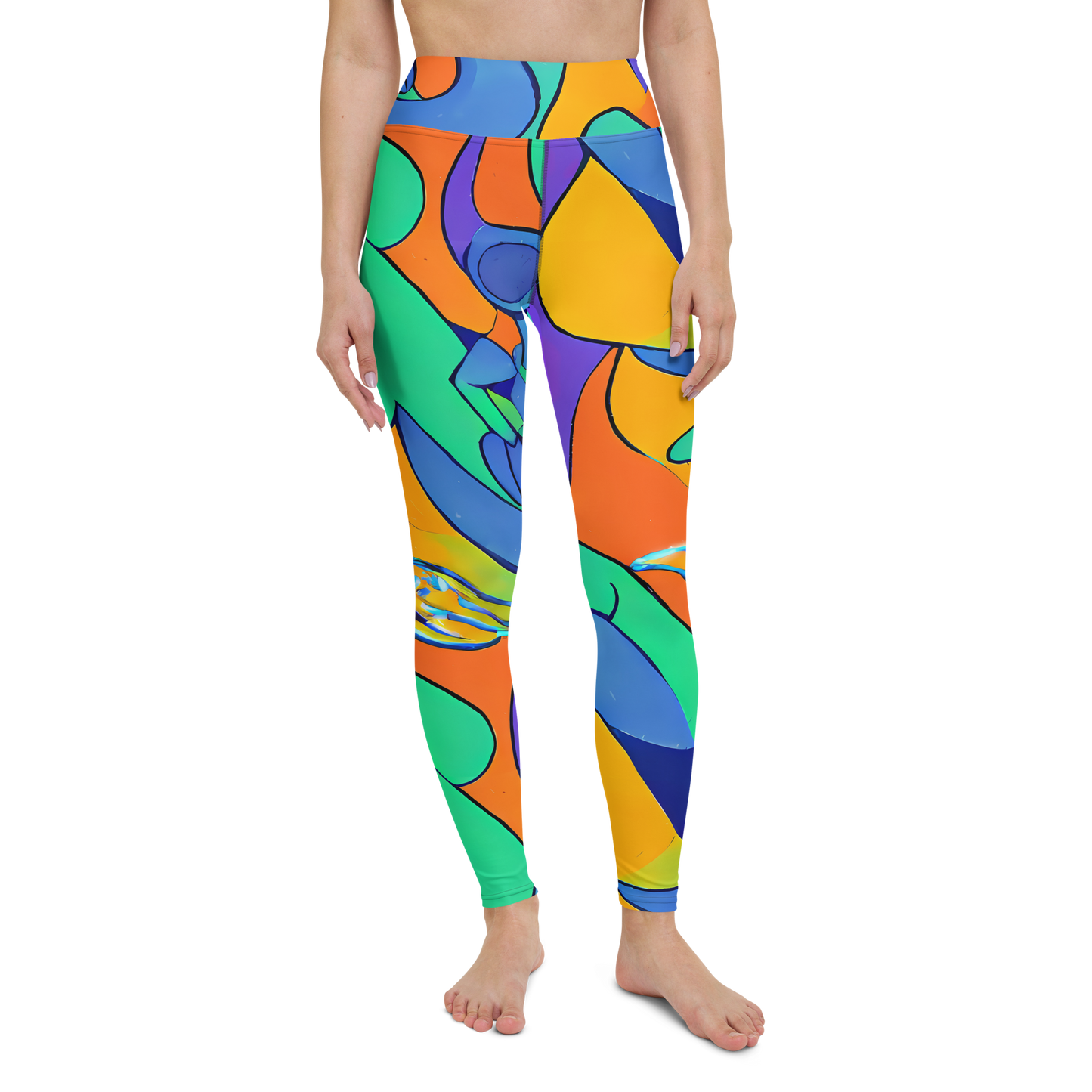 Yoga Leggings - Archipenko Dream