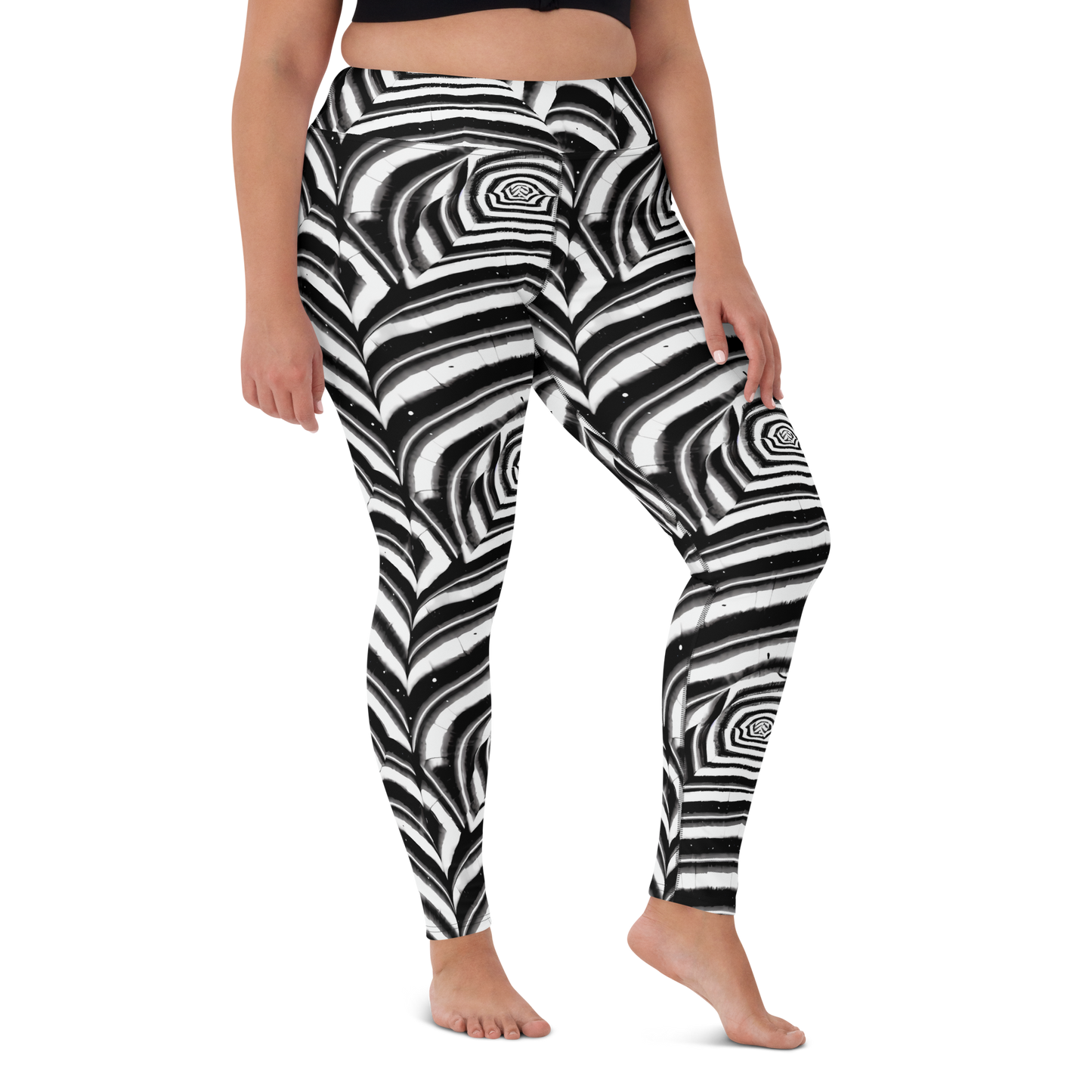 Yoga Leggings - Dupain Swirl