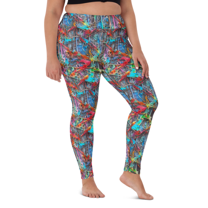 Yoga Leggings - Junkyard Jewel
