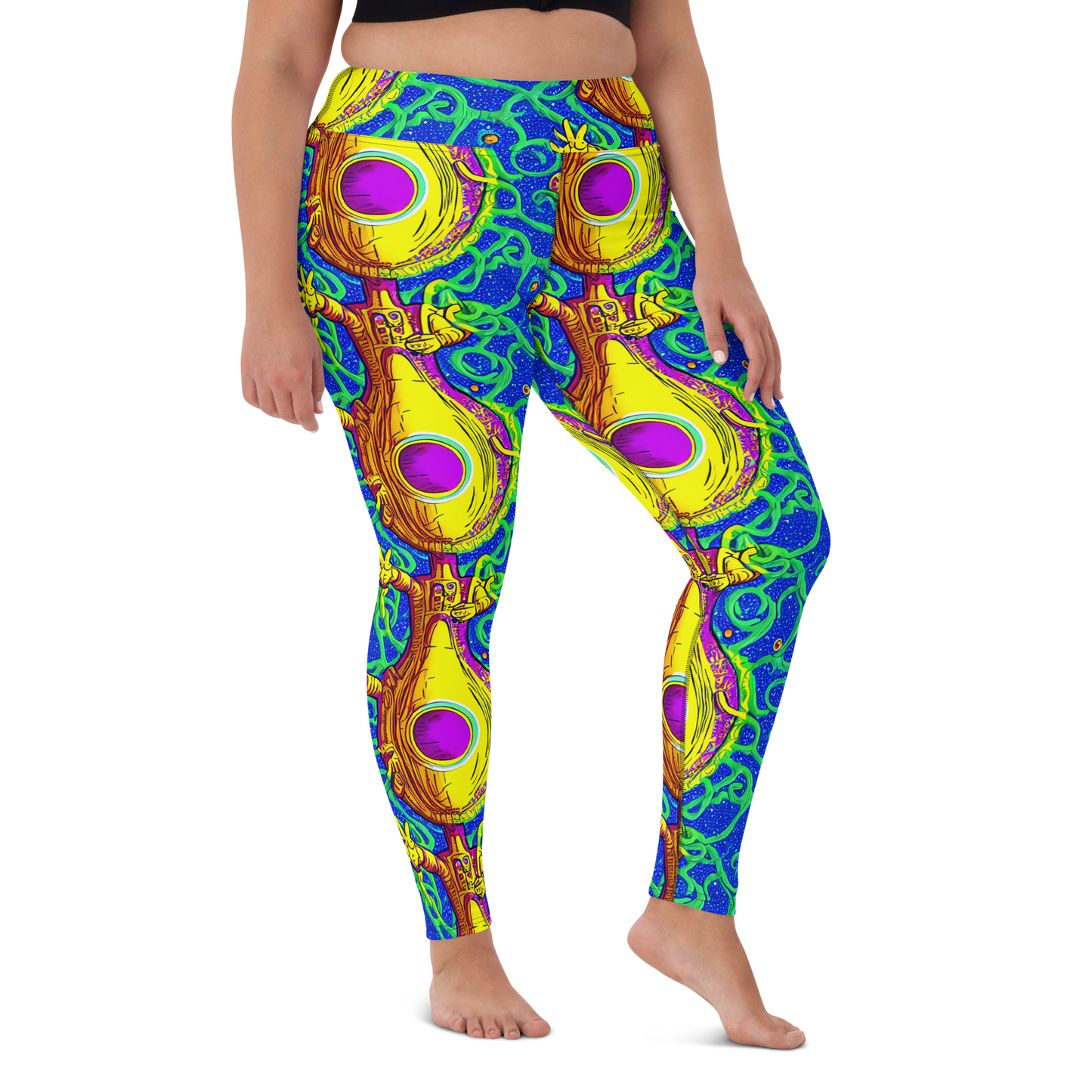 Yoga Leggings - Sprawling Spectacle