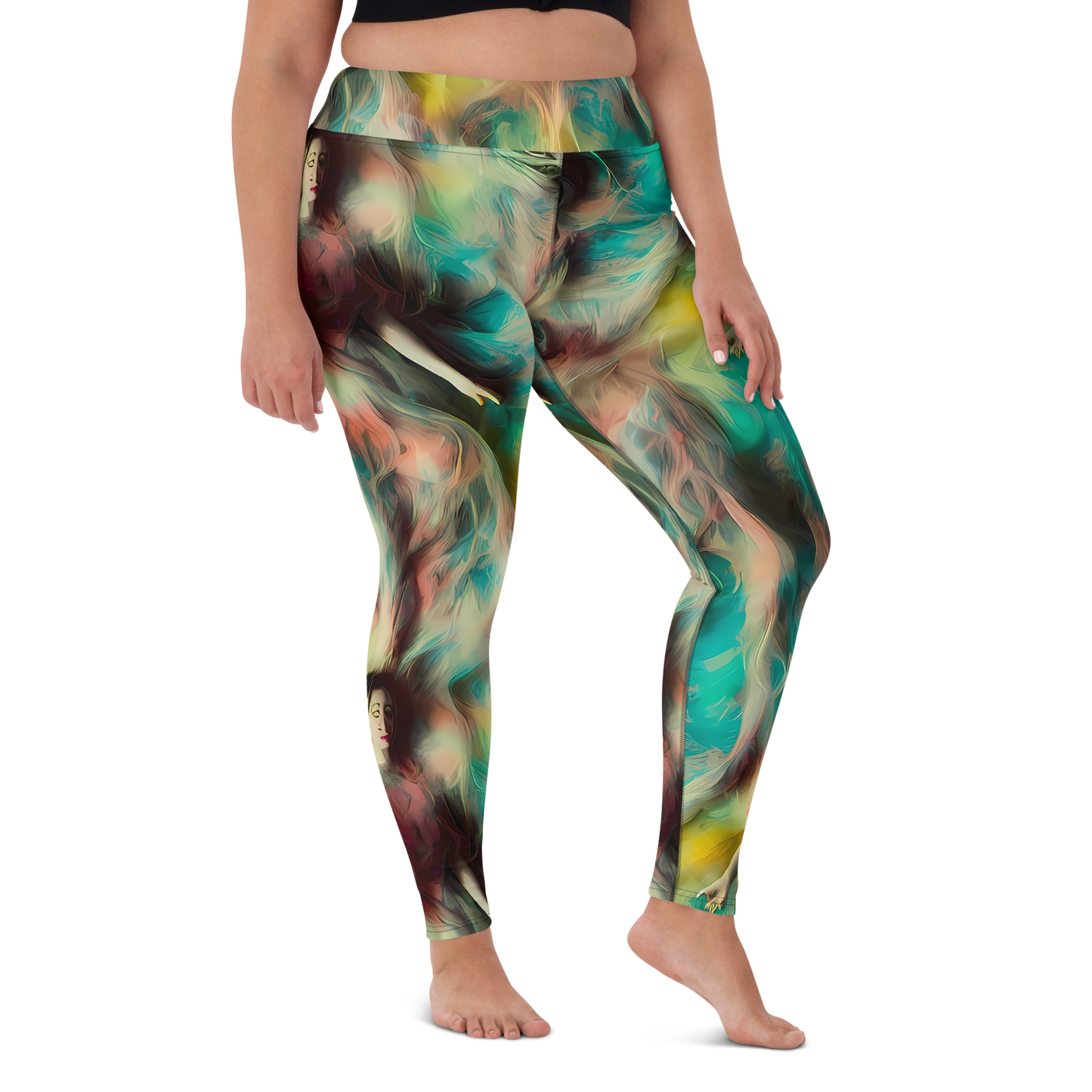 Yoga Leggings - Enchanted Fusion