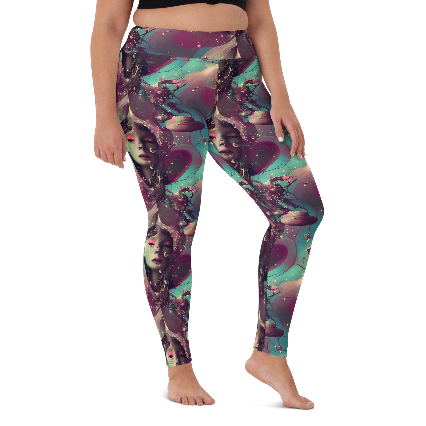 Yoga Leggings - Nouveau Galaxy