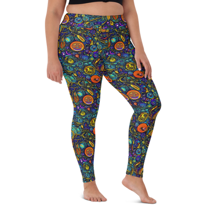 Yoga Leggings - Vasnetsov Vortex