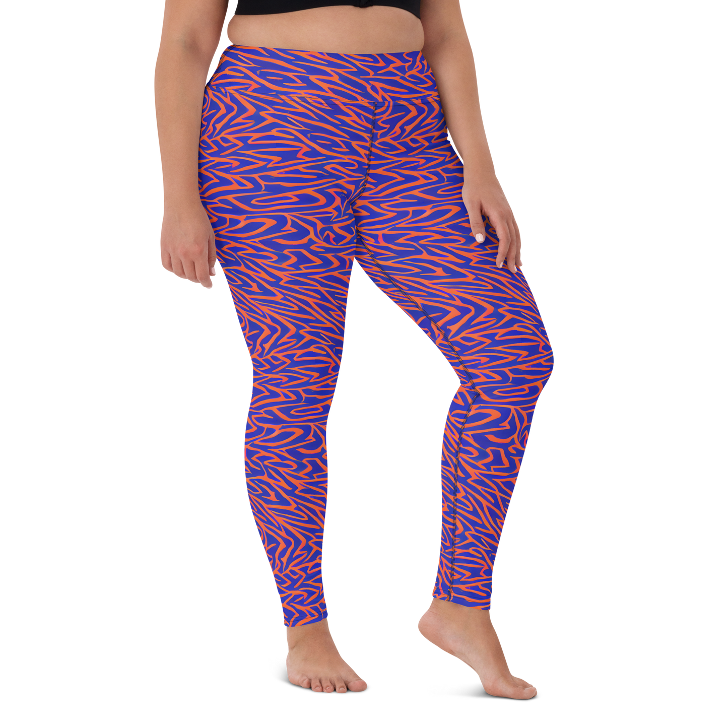 Yoga Leggings - Sapphire Swirl