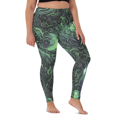 Yoga Leggings - Savrasov Swirls