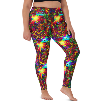 Yoga Leggings - Stellar Burst