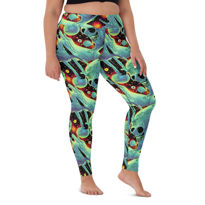 Yoga Leggings - Galactic Grotesque