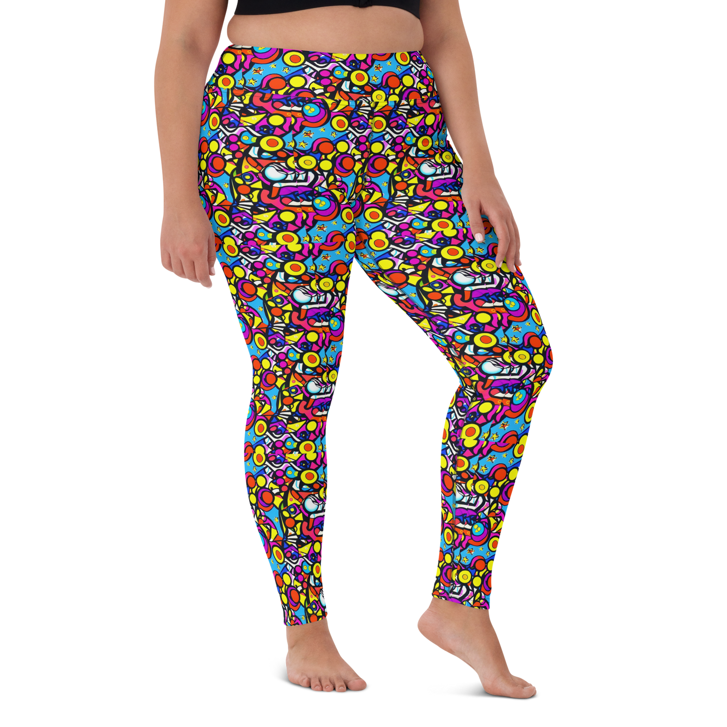 Yoga Leggings - Stellar Circus