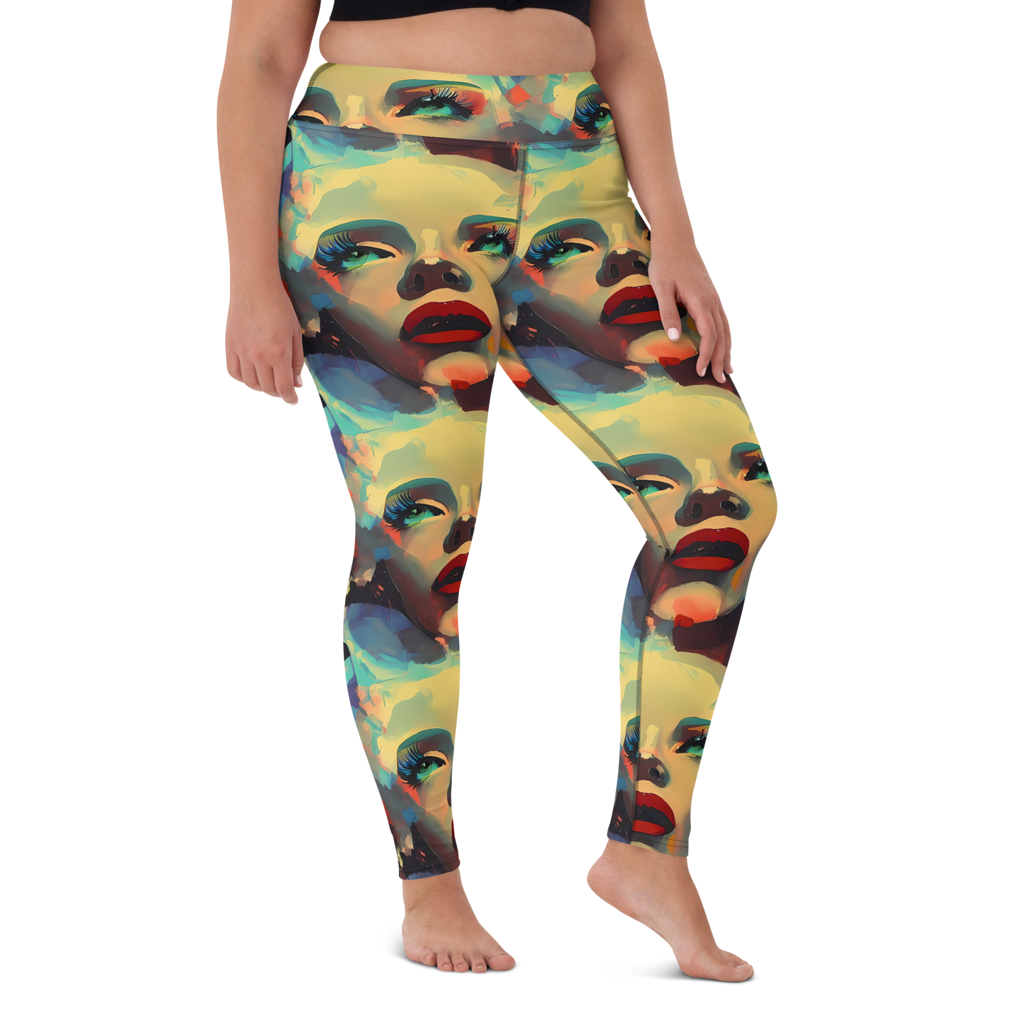 Yoga Leggings - Astral Reflections