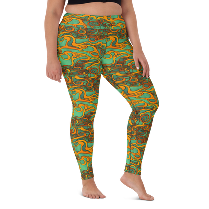 Yoga Leggings - Nebula Nodes