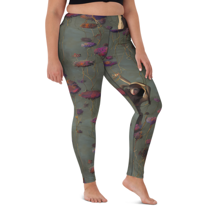 Yoga Leggings - Ethereal Bloom