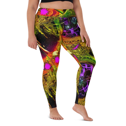 Yoga Leggings - Neon Glyphworks