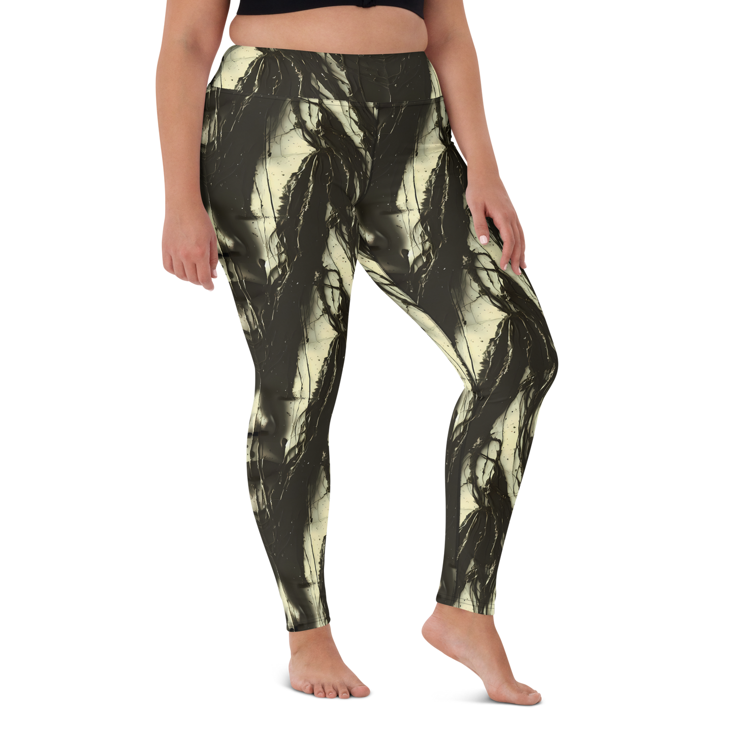 Yoga Leggings - Eclipse Veil