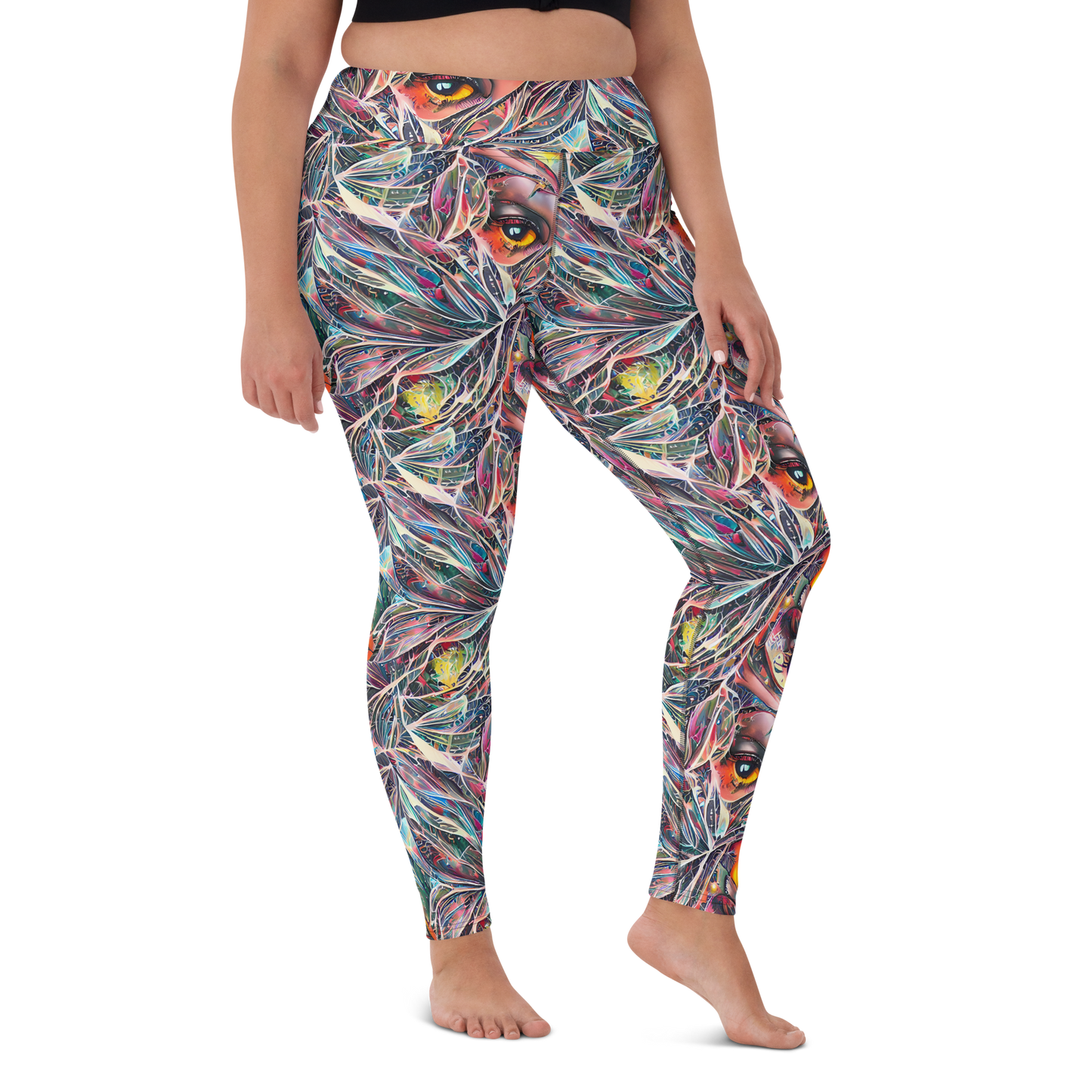 Yoga Leggings - Prismatic Reverie