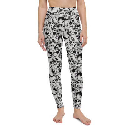 Yoga Leggings - Crater Swirl