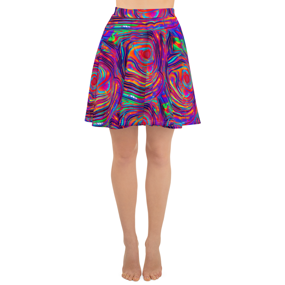 Skater Skirt - Quantum Spiral