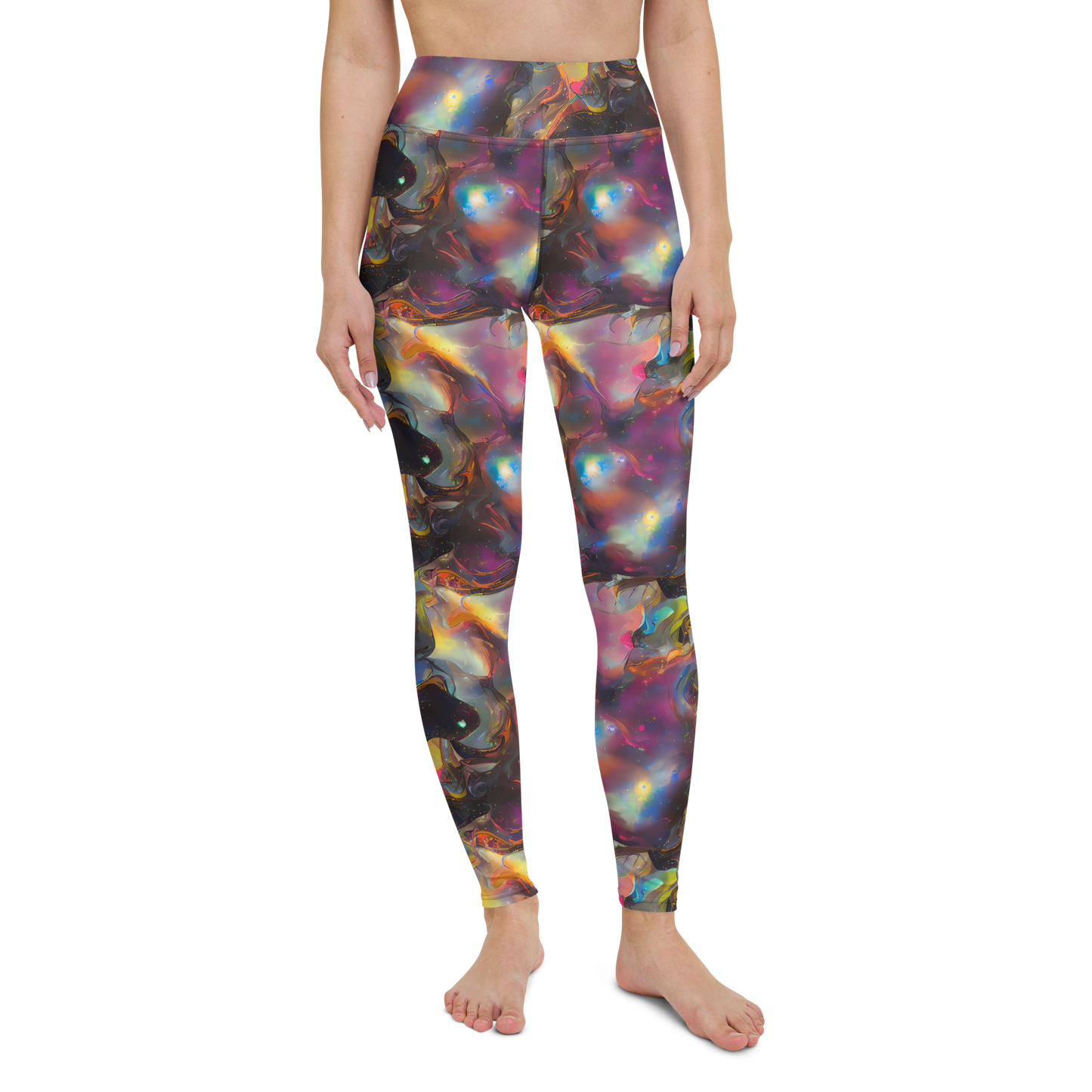 Yoga Leggings - Cosmic Fusion