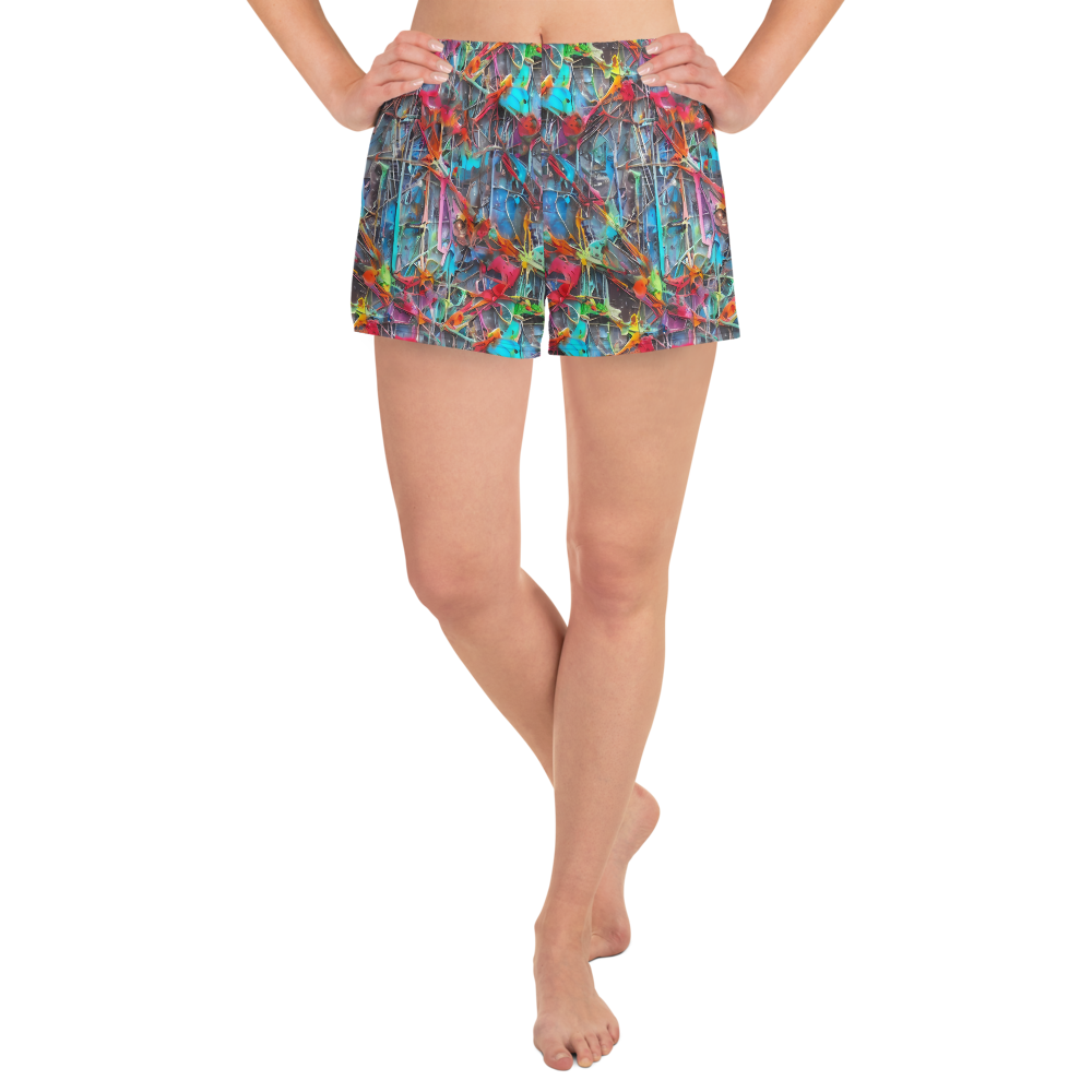 Women’s Athletic Shorts - Junkyard Jewel