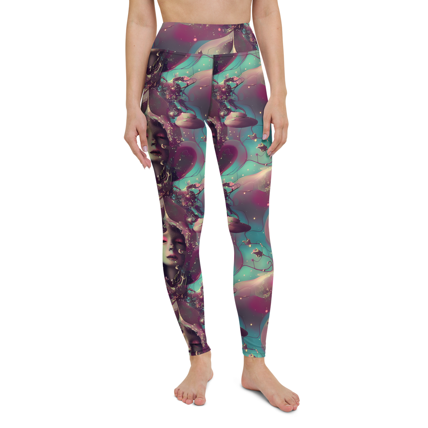 Yoga Leggings - Nouveau Galaxy