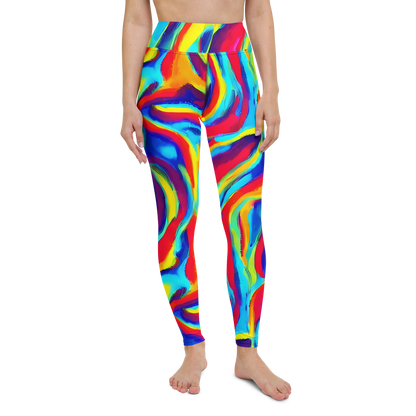 Yoga Leggings - Stael Swirls