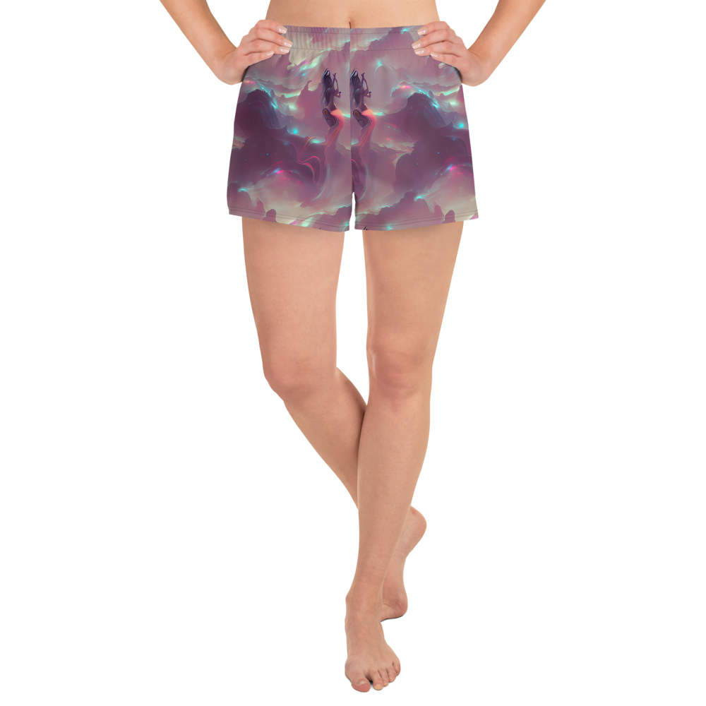 Women’s Athletic Shorts - Astral Illusions