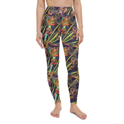 Yoga Leggings - Psychedelic Deep Space