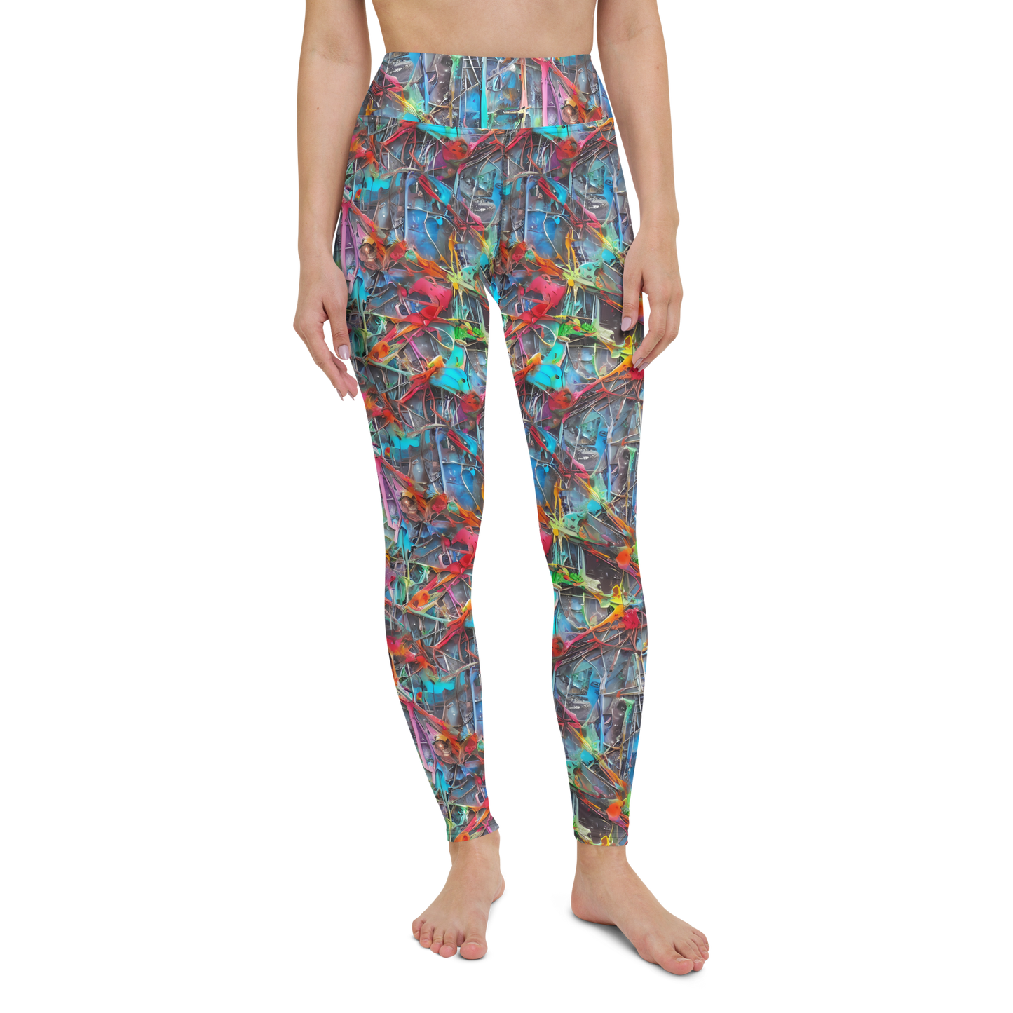 Yoga Leggings - Junkyard Jewel