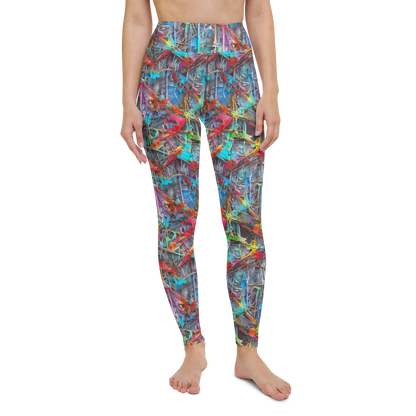 Yoga Leggings - Junkyard Jewel