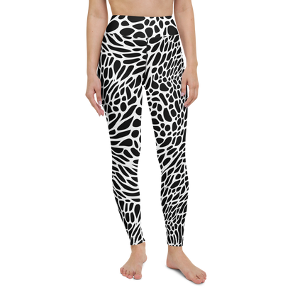 Yoga Leggings - Monochrome Mystique