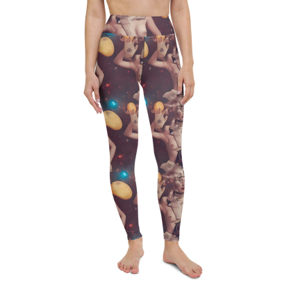 Yoga Leggings - Nebula Siren