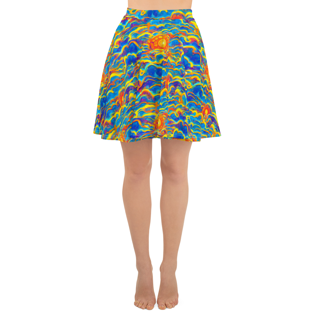 Skater Skirt - Chroma Ripple