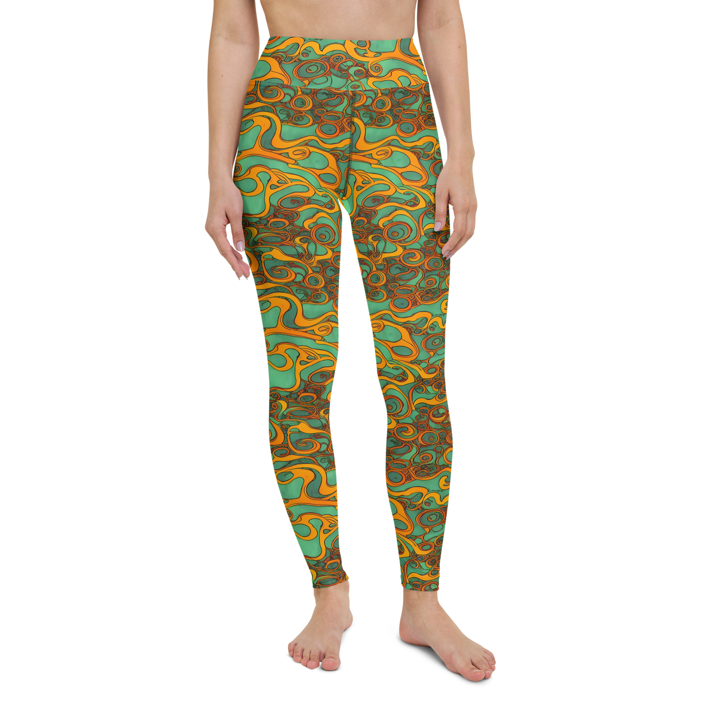 Yoga Leggings - Nebula Nodes