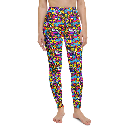 Yoga Leggings - Stellar Circus