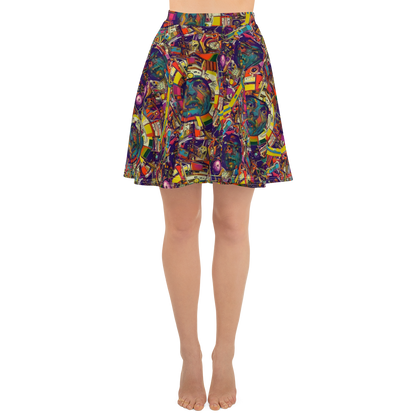 Skater Skirt - Cosmic Collage