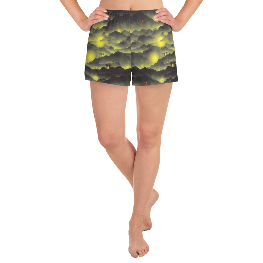 Women’s Athletic Shorts - Spectral Isle