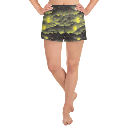 Women’s Athletic Shorts - Spectral Isle