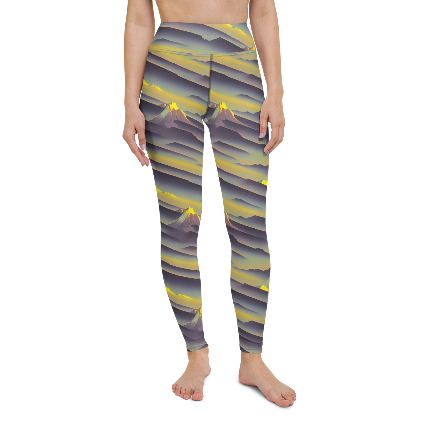 Yoga Leggings - Surreal Summit